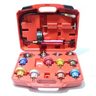 China China Factory Wholesale 14pcs Radiator Pressure Tester Kit Car Water Tank Radiator Leak Tester for sale