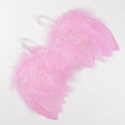 China Wholesale Party Decoration Baby Butterfly Feather Small Wings Angel Wings For Crafts Party Decoration Butterfly Wings for sale