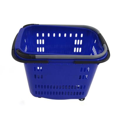 China Eco - Friendly Colorful Plastic Shopping Basket Low Price Sales Promotion High Redemption Rated for sale