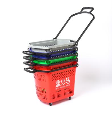 China Eco - Friendly Green Wholesalers Grocery Cart With Reasonable Price for sale