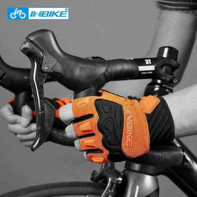 China Direct Selling Screen Touch Half Finger Sublimated Cycling Gloves for sale