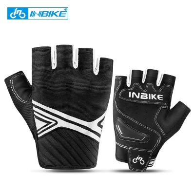 China Summer Men's Shockproof Gloves Screen Touch Screen Touch Inbike Women's TPR Cycling Gloves TPR Gloves Motorcycle Fitness Sports Motorcycle Half Finger Gloves for sale