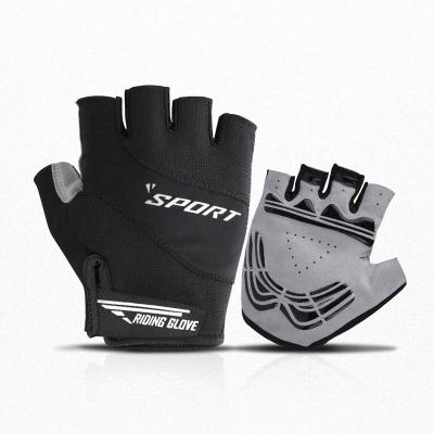 China Hot Selling Half Finger Custom Logo Summer Touch Screen Half Fingers Cycling Gloves for sale