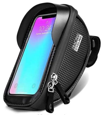 China INBIKE Touch Screen Durable Waterproof Bicycle Motorcycle Mobile Phone Holder Cycling Front Bike Handlebar Phone Bag for sale