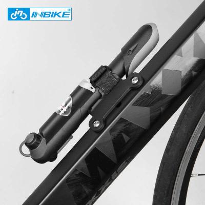 China Hot Sale Mini Portable Inbike Compressor Bike Accessories Portable Bicycle Pumps Mini Bicycle Pump for sale