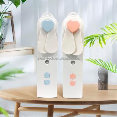 China Portable Small Air Conditioner Air Conditioner Cooling Handheld USB Rechargeable Mini Fan for sale