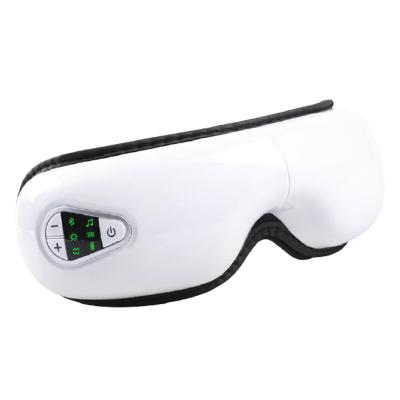 China Anti Wrinkle Fatigue Eye Massager Wireless Air Pressure Vibration Eye Massage Heating Glasses Comfortable Smart Relief Music For Eye Care for sale