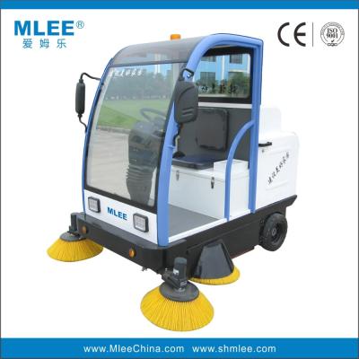 China Floor Cleaning Machines MLEE1800 Road Cleaner Electric Automatic Floor Sweeper for sale