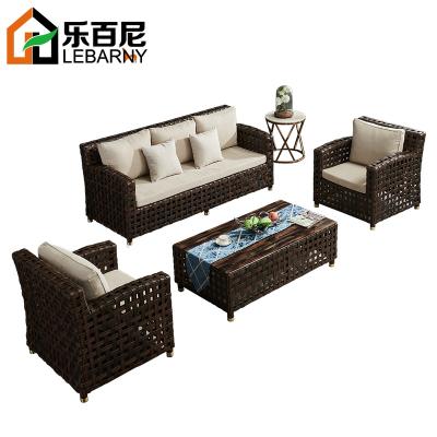 China Modern Outdoor Bar Family Beach Office Furniture Chair Sofa Garden Yard Rattan Wicker Furniture for sale