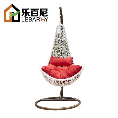 China Modern Hanging Maple Leaf Chair Swing Rattan Chair Rattan Outdoor Furniture 1 Buyer for sale