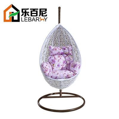 China Modern Good Price Swing Chair Modern Outdoor Anti-UV Single Rattan Hanging Chair 1 Buyer for sale