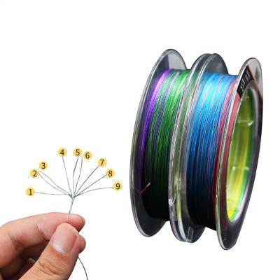 China Palmer X9 Strong PE Fishing Line Super Strong Braided Line 9 Strands PE Braided Fishing 100m Big Set Fishing Line for sale