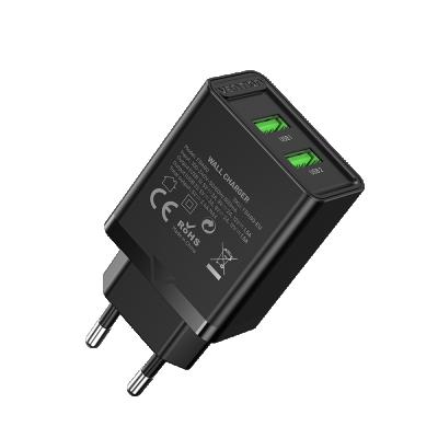 China UniversalÂ   Vention CE Micro Charger 18W Adapter PD 20W Wall Charger for iPhone Power Bank USB Dual Port Fast Charger for sale