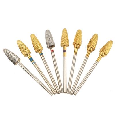 China Laboratroy Best Price Dental Shaft With Radius End Shape Plated Titanium Dental Carbide Burs for sale