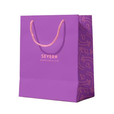 China Creative Tote Bag Cute And Exquisite Rope Wrapping Paper Bag Statistical Institute Bag Two-Dimensional Cartoon Recyclable Paper Gift for sale