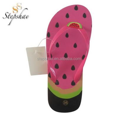 China Summer Lightweight Kids Beach Design Fashion Waterproof Waterproof Slippers Sandals Shoes Custom Printing Kids Flip Flops Manufacturers for sale