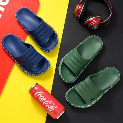 China Fashion Trend Slippers Indoor Outdoor Women Home Eva Flip Flops Men Summer Beach Sandals for sale