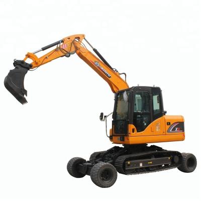 China Construction worksÂ   Rhinoceros Patented Product X9 Wheel Crawler Excavator For Sale for sale