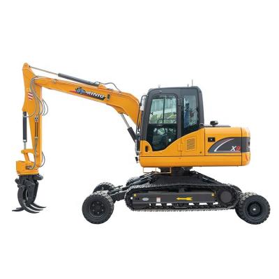 China Hotels XINIU 9 Ton Excavator X9 Wheel Crawler Excavator Hydraulic Excavator for sale