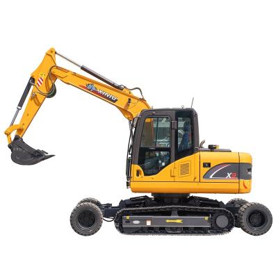 China Hotels Rhino Wheel Crawler Excavator X9 Excabadora 9 Ton Crawler Excavator for sale