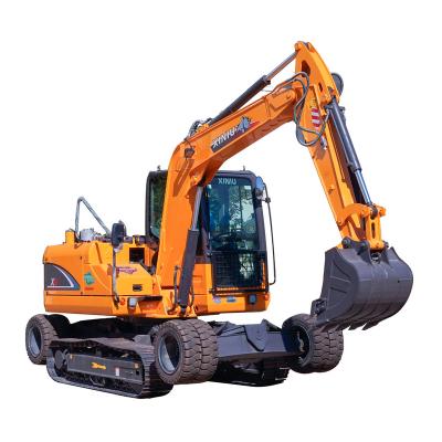 China Farms Rhino 9ton Mini Excavator X9 With Unique Patent Design And Japan Engine for sale