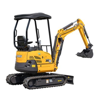 China Construction Material Shops XN18 Factory Hot Sale Price 1.8 Ton Mini Crawler Excavator Digger Equipment for sale