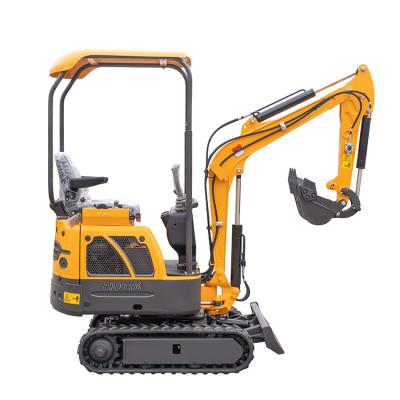 China High Quality Yellow Excavator 1.2 Ton Hot Selling Machine XN12 China Building Material Stores Small Digger for sale