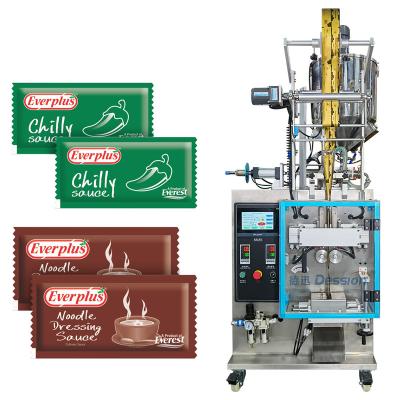 China Easy-to-use Automatic DRESSING Sauce Sachet Packing Machine Soy Sauce Packaging Machine Noodle Dressing Fresh Sauce Packing Machine for sale