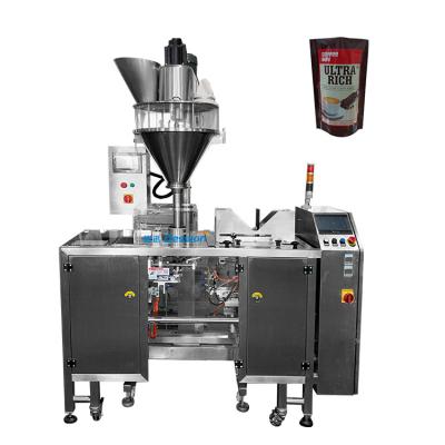 China Automatic Food Doypack Ground Coffee Powder Filling Packaging Machine for sale