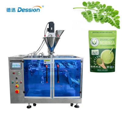 China Simple Operation Easy Maintenance Premade Bag High Quality Moringa Powder Packing Machine Powder Doypack Packaging Machine for sale