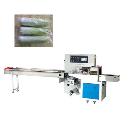 China CLOTHING Maker Automatic Fresh Fruit Vegetable Flow Packing Machine With Plastic Bag for sale