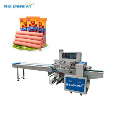 China Easy Operation High Speed ​​Sausage Sealing Machine Pillow Bag Hot Dog Packing Machine for sale