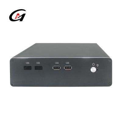 China Custom Office G49 China Factory Manufacture Wall Mount Extruded Aluminum Electronic Enclosure Case And Small Mini Set Top Box Housing for sale