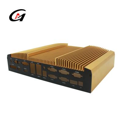 China Desktop G66 anodized aluminum box for electronic device mini itx computer cases for sale