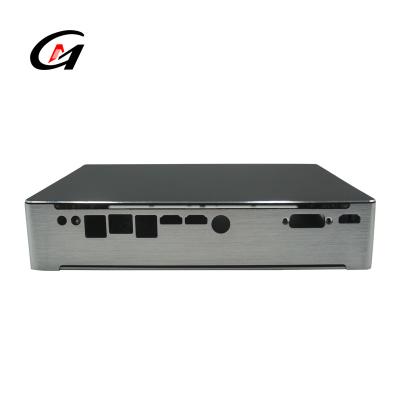 China Custom Eco Friendly Desktop G44 Material Milled Aluminum Alloy Electronic Extruded Enclosure For PCB for sale