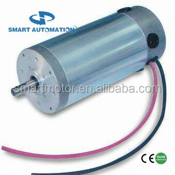 China drip-proof 90mm high torque dc electric motor, rated 24v 1500rpm 200w, IEC 63B15 flange for sale