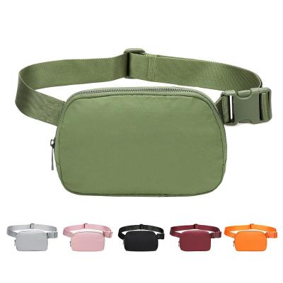 China Fashion Wholesale promotion Lightweight Adjustable Waist  Bags Waterproof Fanny Pack  For Running Travelling Hiking waist bag for sale