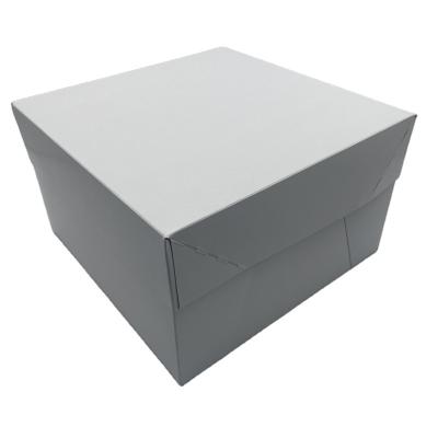 China Cheap Materials Price Good Quality Reused Cake Box 2 Piece Custom Cup Cake Cake Box Size Bakery Packaging Boxes for sale