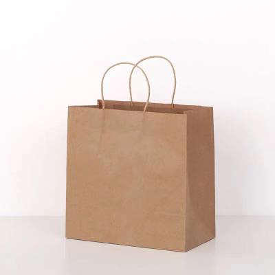 China Recyclable china wholesale paper bags with your own logo paper cosmetic bag custom shopping bags for sale