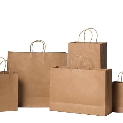 China Recyclable Wholesale Paper Bag Gift Bag / Kraft Paper Bag Custom Printing for sale