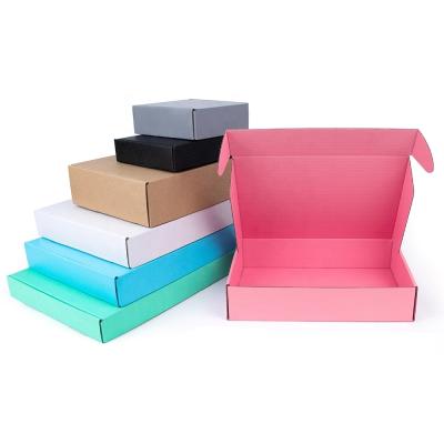 China Recycled Materials Custom Printed Folding Style Cardboard Announcement Box Corrugated Paper Gift Marble Top Shipping Box for sale