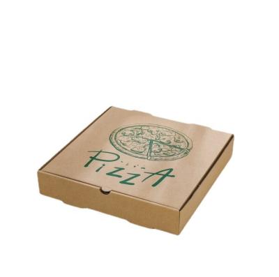 China Recycled Materials Cheap Foldable Gray Card Corrugated Paper Pizza Boxes Customized for sale