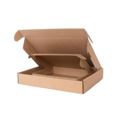 China Recycled Materials Custom Logo Cardboard Clothes Gift Listing Box Small Foldable Corrugated Cardboard Packing Boxes For Shipping for sale