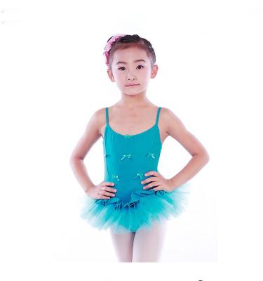 China Factory direct selling high elasticity high texture skin friendly kids dance wear ballet tutu skirt girls dress ballet costumes kids for sale