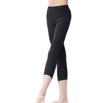 China 0100317 Ballet Dance Tights Pants Women's Breathable Cropped Pants Stretch Body Pants Yoga Gaiters for sale