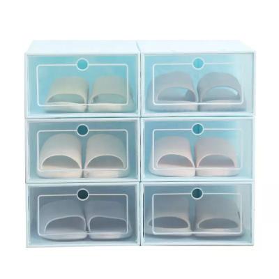 China Factory Customized Viable Hot Sale Factory Customized Stackable Shoe Storage Cabinet Shoe Crate Storage Box for sale