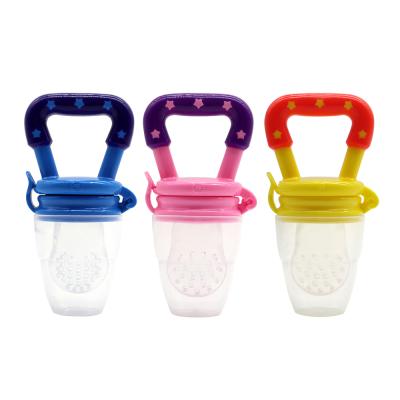 China New Design BPA Free Feeding Food Grade Silicone Baby Nipple Food Fruit Feeder For Baby for sale