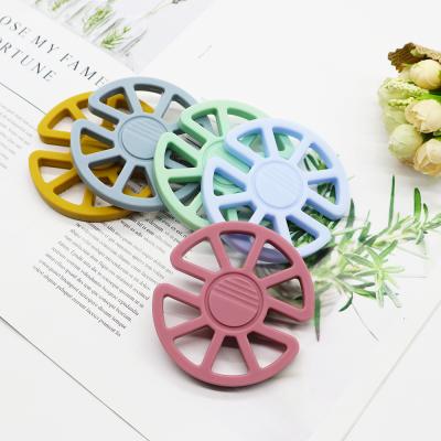 China 2021 New Non-Toxic BPA Free Soft Custom Chewing Baby Teething Sensory Toys Silicone Teethers for sale