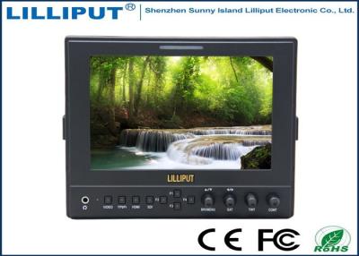 China IPS Panel 7 inch HD Camera Field Monitor 1280x800 With V Mount Battery Plate for sale