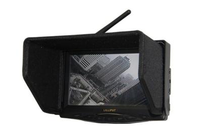 China El monitor LCD profesional 5.8GHz de FPV con la radio sistema de pesos americano recibe Lilliput monitor de 7 pulgadas en venta